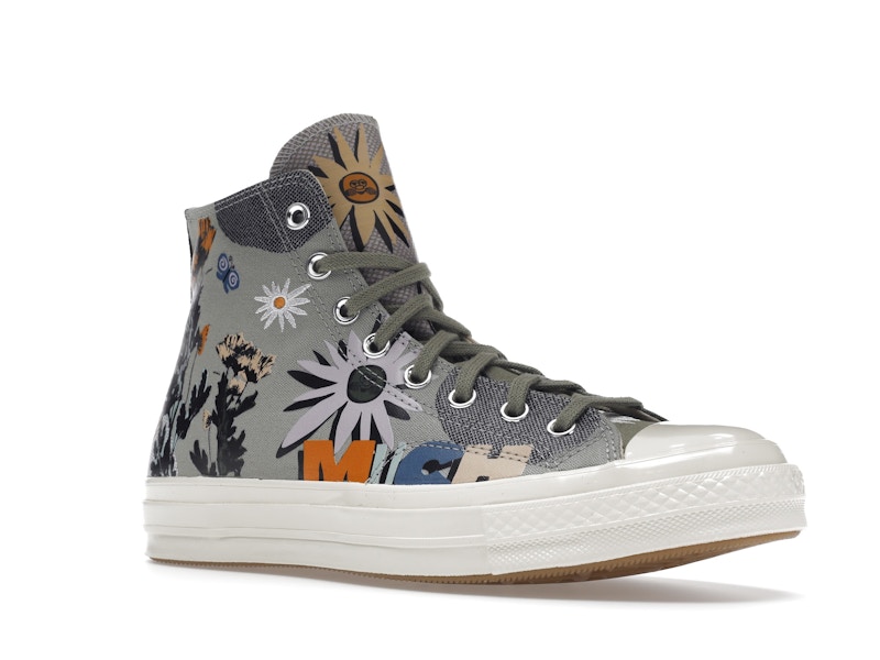 Converse Chuck Taylor All Star 70 Hi Floral Much Love Slate Egret