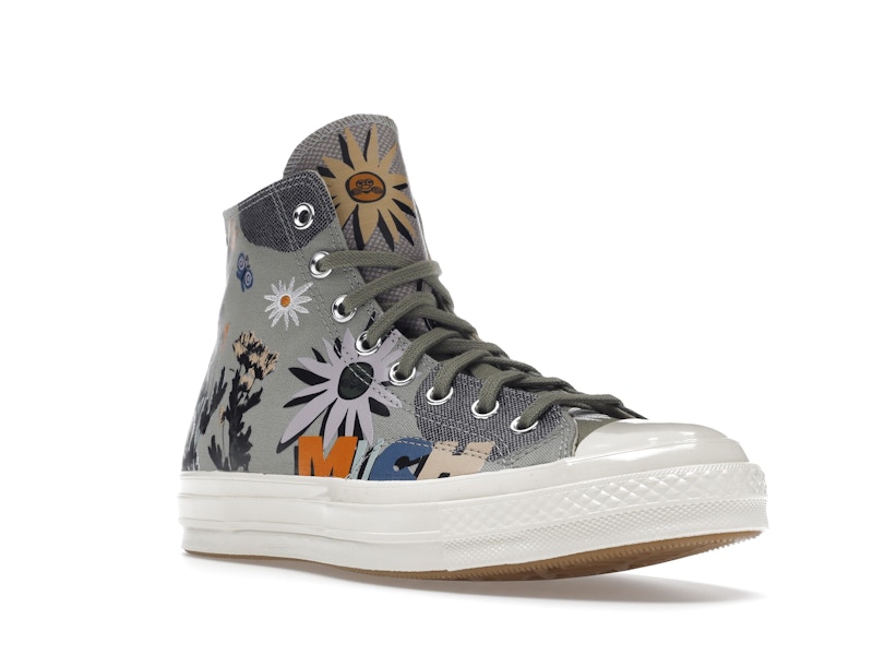 Converse Chuck Taylor All Star 70 Hi Floral Much Love Slate Egret