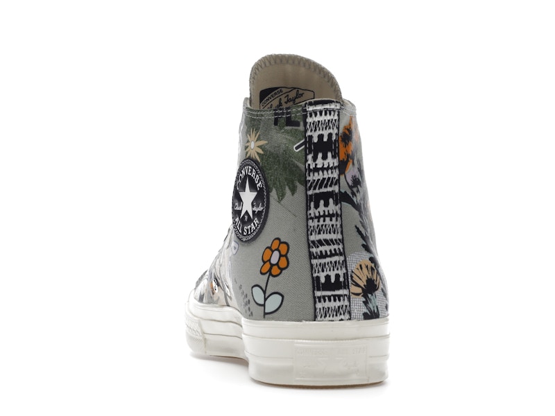 Converse Chuck Taylor All Star 70 Hi Floral Much Love Slate Egret