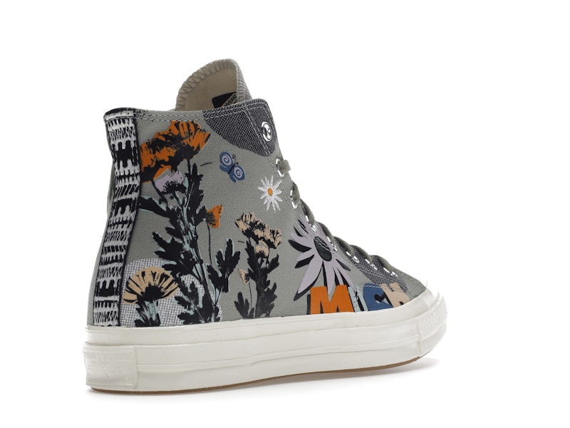 Converse Chuck Taylor All Star 70 Hi Floral Much Love Slate Egret