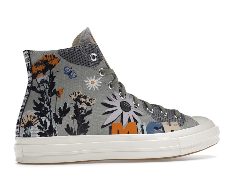 Converse Chuck Taylor All Star 70 Hi Floral Much Love Slate Egret