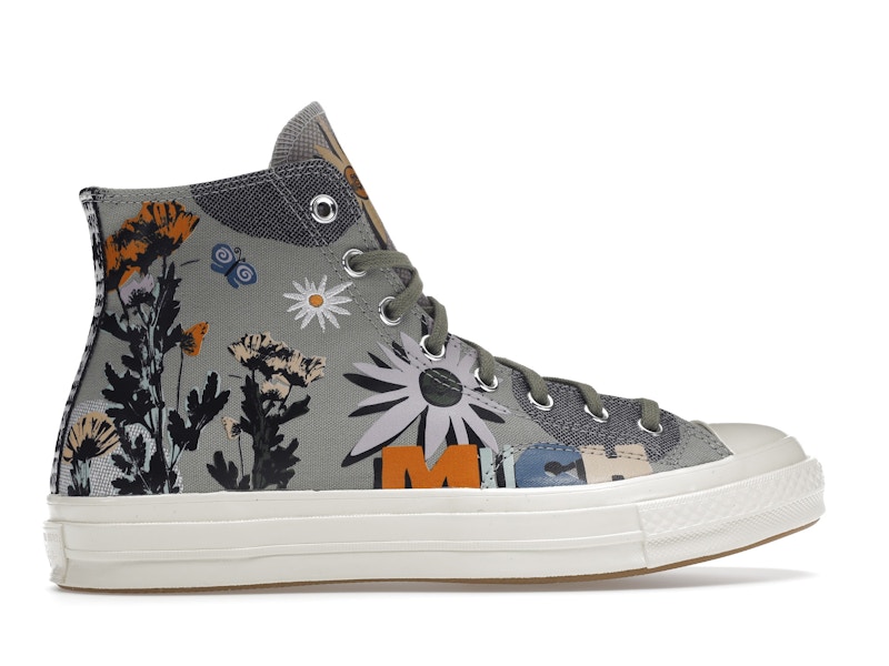 Converse Chuck Taylor All Star 70 Hi Floral Much Love Slate Egret