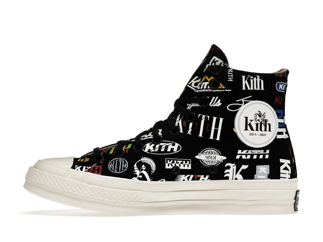 Converse Chuck Taylor All Star 70 Hi Kith 10 Year Anniversary Black