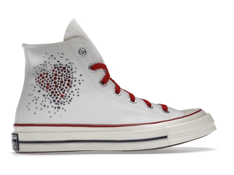 Converse Chuck Taylor All Star 70 Hi LTD Crystal Red Heart