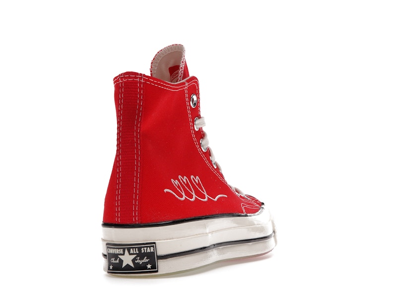 Converse Chuck Taylor All Star 70 Hi Made With Love Red