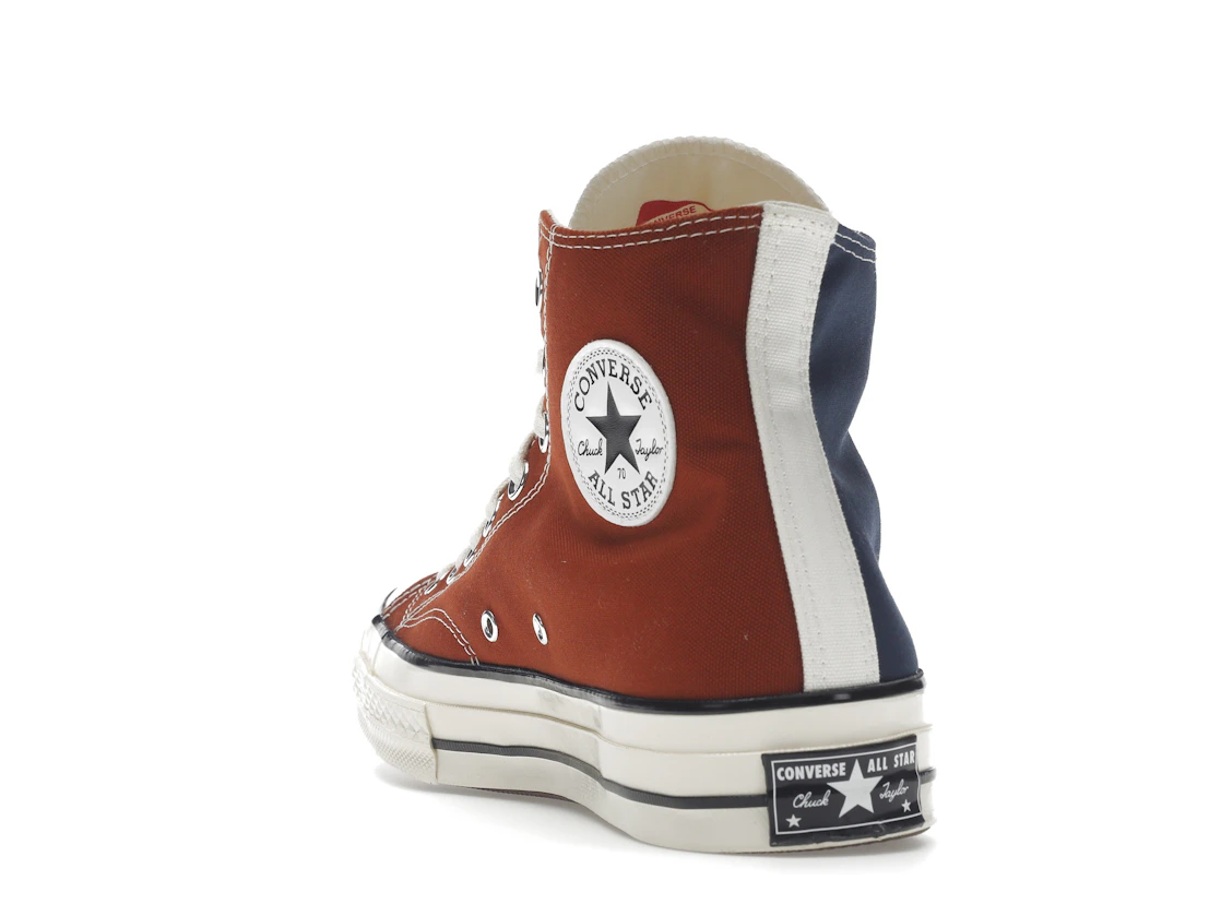 Converse Chuck Taylor All Star 70 Hi Navy Burgundy Split