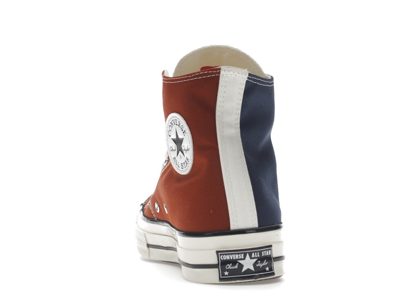Converse Chuck Taylor All Star 70 Hi Navy Burgundy Split