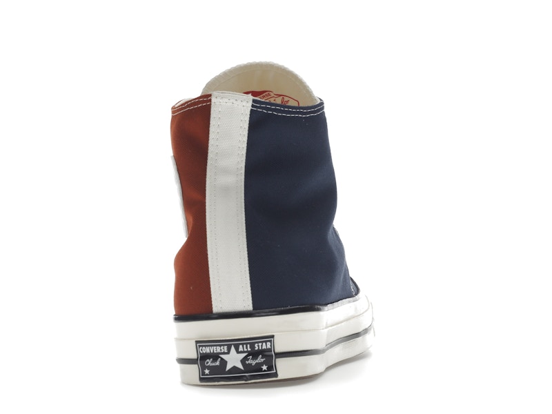 Converse Chuck Taylor All Star 70 Hi Navy Burgundy Split