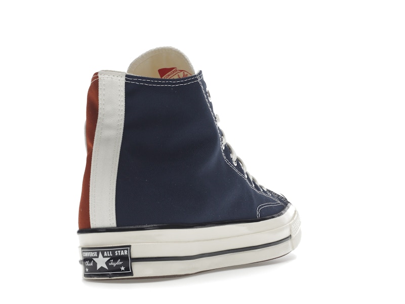 Converse Chuck Taylor All Star 70 Hi Navy Burgundy Split