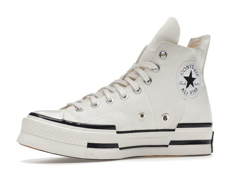 Converse Chuck Taylor All Star 70 Hi Plus Canvas Egret Black