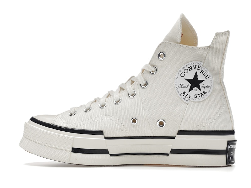 Converse Chuck Taylor All Star 70 Hi Plus Canvas Egret Black