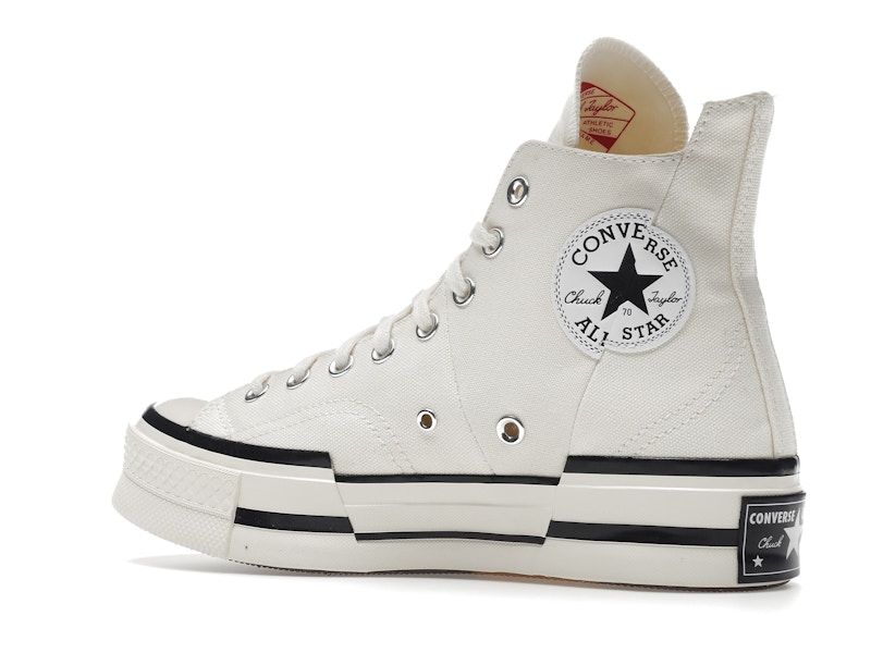 Converse Chuck Taylor All Star 70 Hi Plus Canvas Egret Black