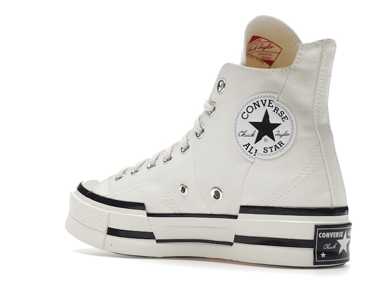 Converse Chuck Taylor All Star 70 Hi Plus Canvas Egret Black