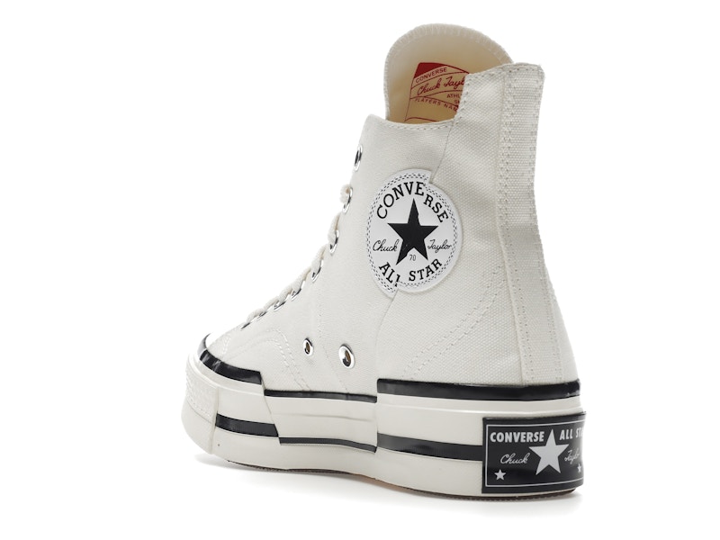 Converse Chuck Taylor All Star 70 Hi Plus Canvas Egret Black