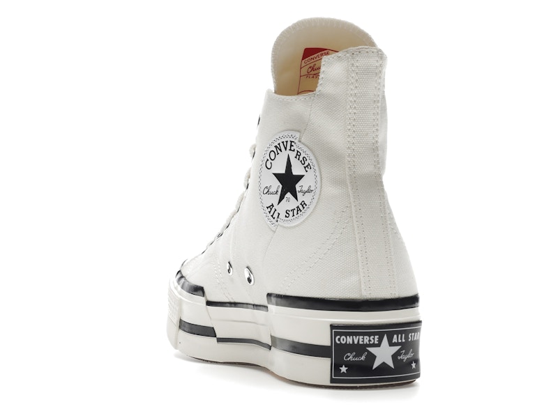 Converse Chuck Taylor All Star 70 Hi Plus Canvas Egret Black
