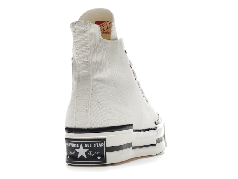 Converse Chuck Taylor All Star 70 Hi Plus Canvas Egret Black