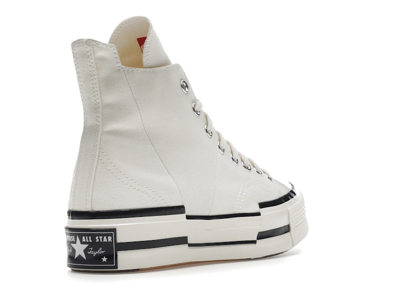 Converse Chuck Taylor All Star 70 Hi Plus Canvas Egret Black