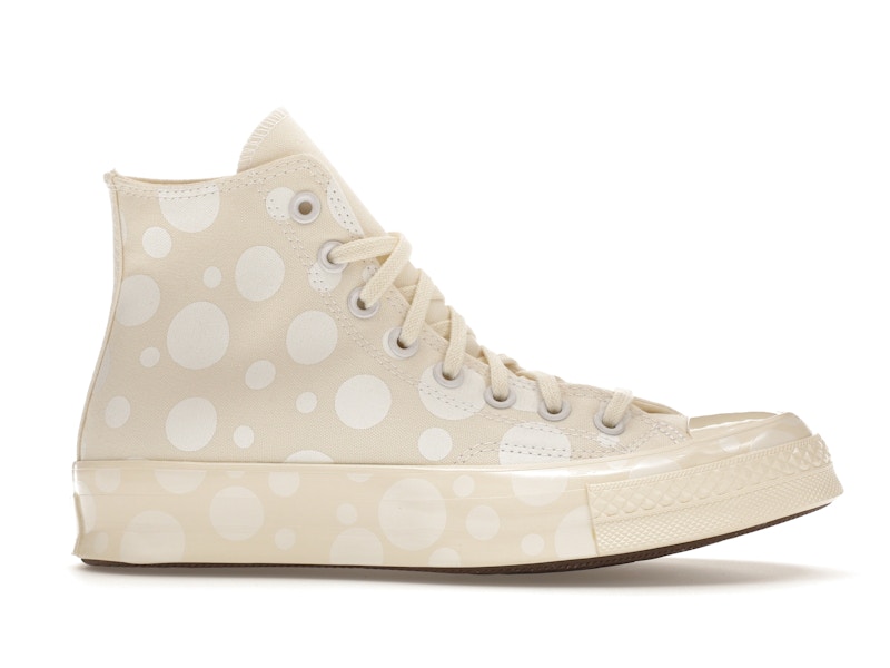 Converse Chuck Taylor All Star 70 Hi Polka Dots Egret White Egret (Women's)