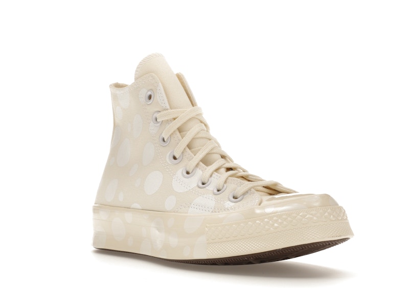 Converse Chuck Taylor All Star 70 Hi Polka Dots Egret White Egret (Women's)