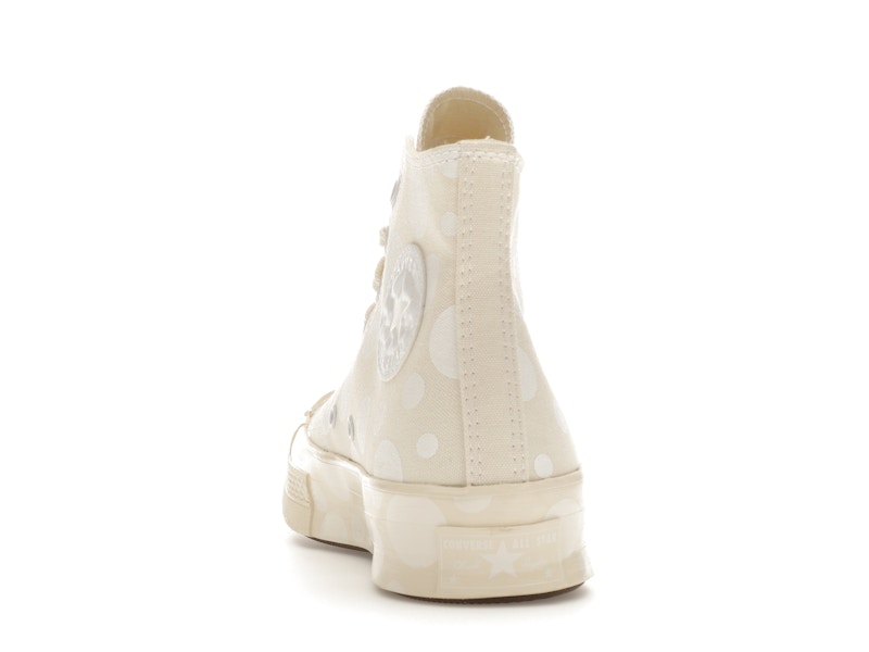 Converse Chuck Taylor All Star 70 Hi Polka Dots Egret White Egret (Women's)