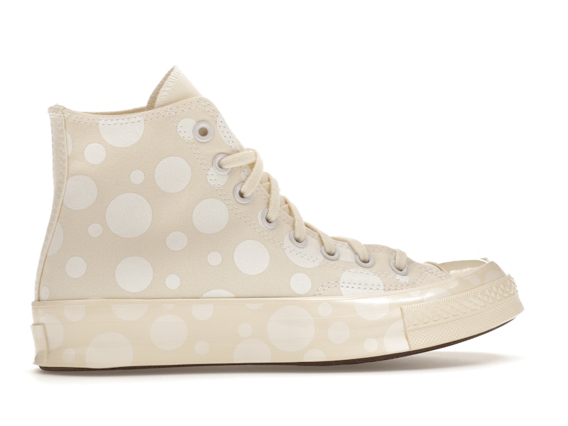 Converse Chuck Taylor All Star 70 Hi Polka Dots Egret White Egret (Women's)