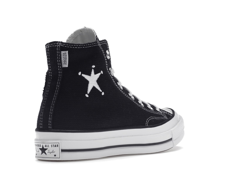 Converse Chuck Taylor All Star 70 Hi Stussy Black