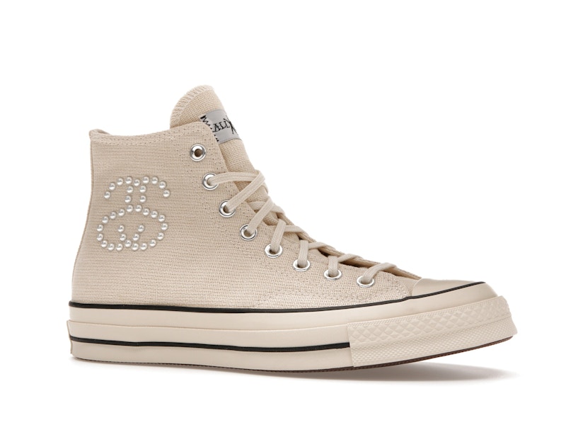 Converse Chuck Taylor All Star 70 Hi Stussy Fossil Pearl