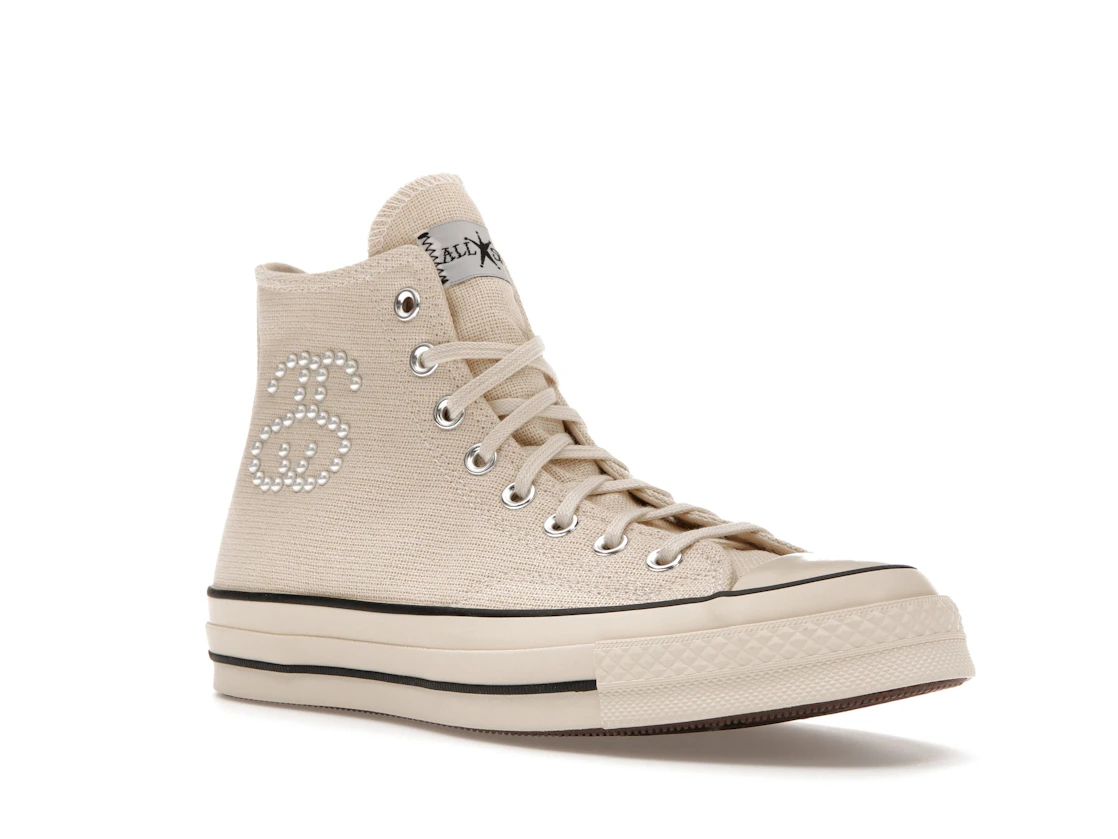 Converse Chuck Taylor All Star 70 Hi Stussy Fossil Pearl