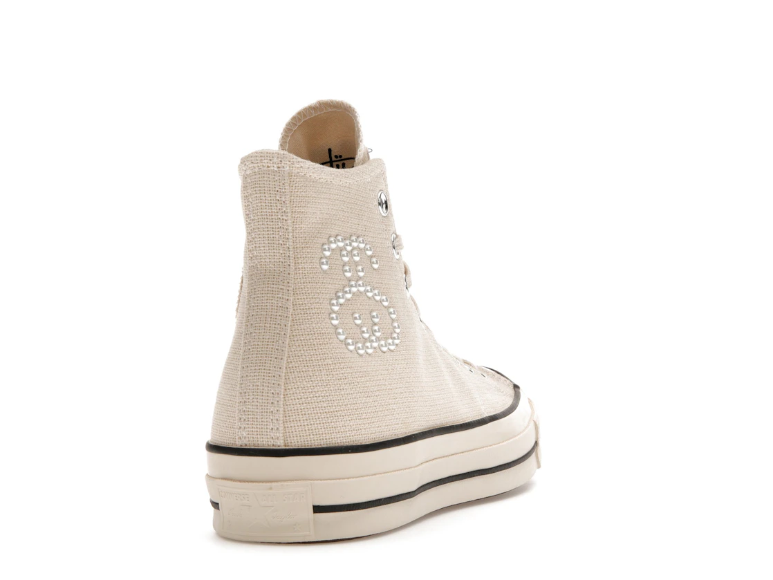 Converse Chuck Taylor All Star 70 Hi Stussy Fossil Pearl