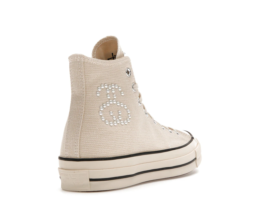 Converse Chuck Taylor All Star 70 Hi Stussy Fossil Pearl