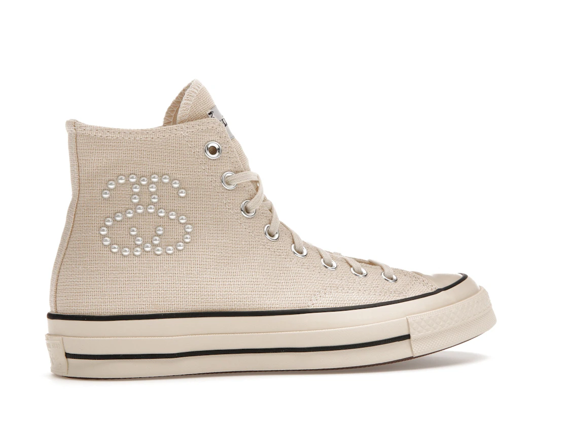 Converse Chuck Taylor All Star 70 Hi Stussy Fossil Pearl