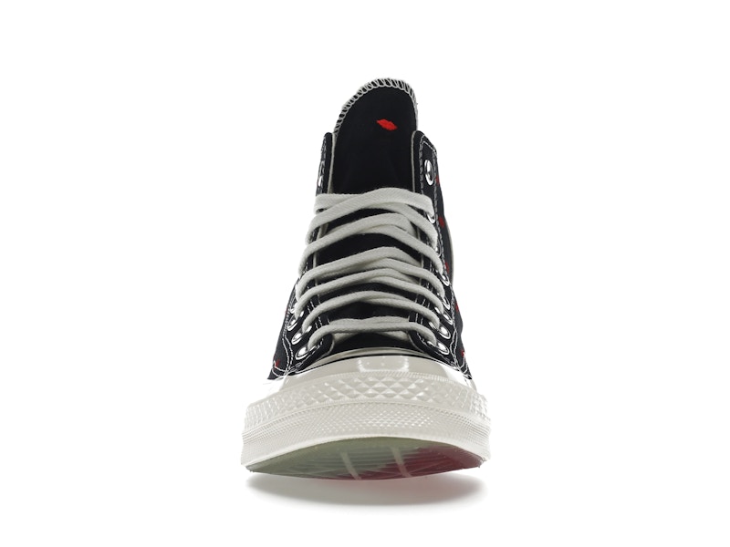 Converse Chuck Taylor All Star 70 Hi Embroidered Lips Black