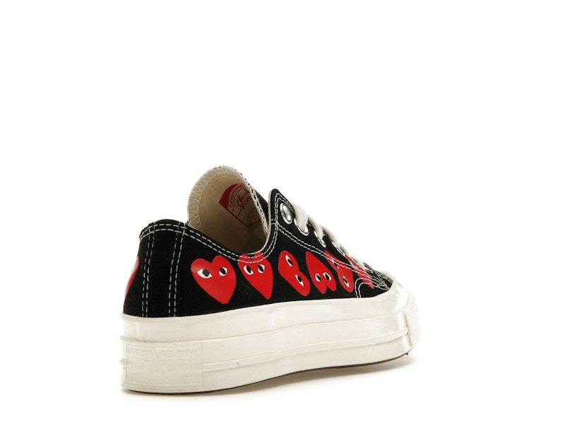 Converse Chuck Taylor All Star 70 Ox Comme des Garcons PLAY Multi-Heart Black