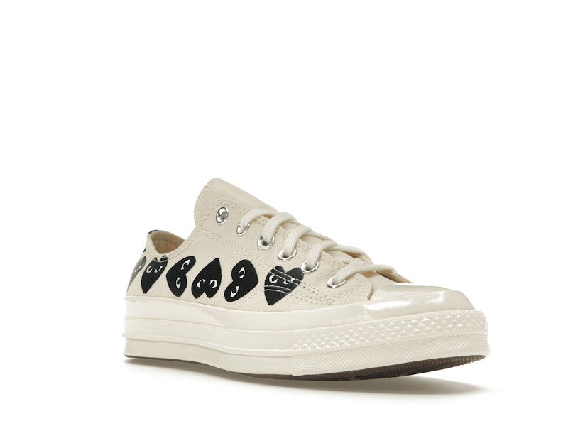 Converse Chuck Taylor All Star 70 Ox Comme des Garcons PLAY Multi-Heart Milk