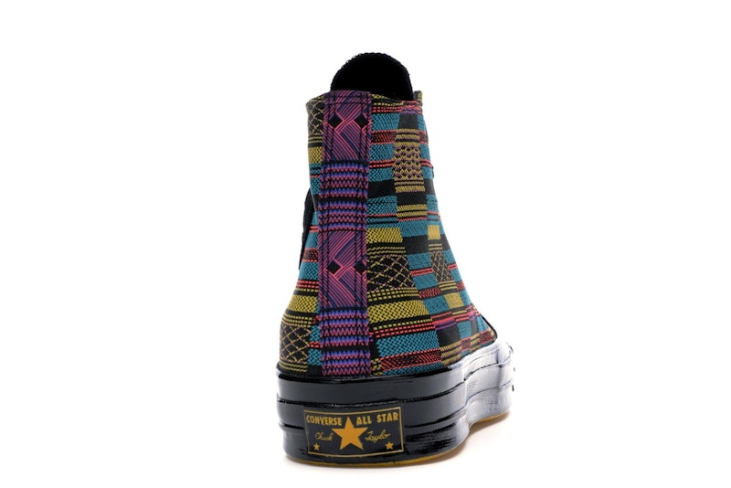 Converse Chuck Taylor All Star 70 Hi BHM Black Multi All Over Print (2019)