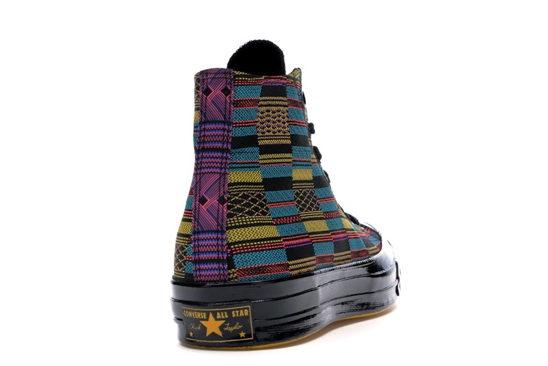 Converse Chuck Taylor All Star 70 Hi BHM Black Multi All Over Print (2019)