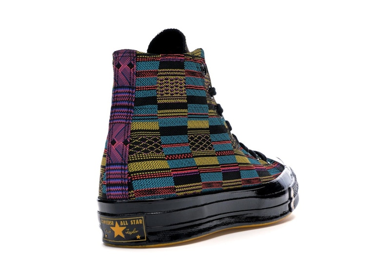 Converse Chuck Taylor All Star 70 Hi BHM Black Multi All Over Print (2019)