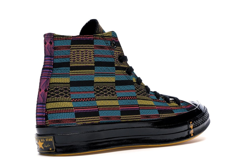 Converse Chuck Taylor All Star 70 Hi BHM Black Multi All Over Print (2019)