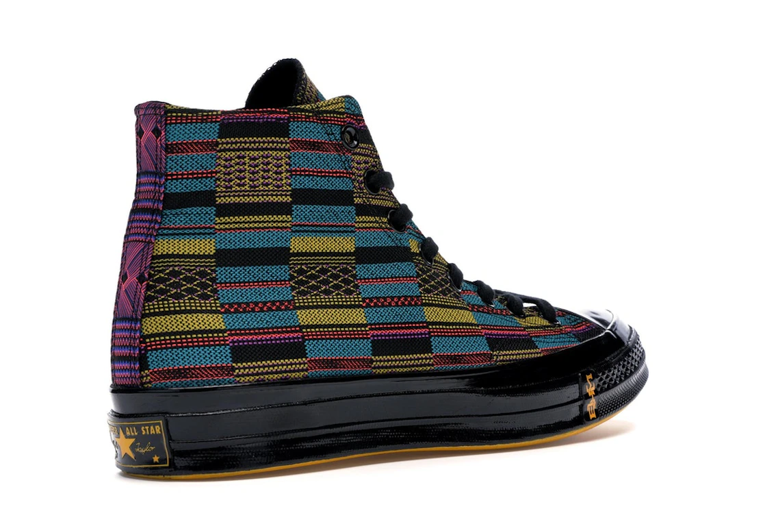 Converse Chuck Taylor All Star 70 Hi BHM Black Multi All Over Print (2019)