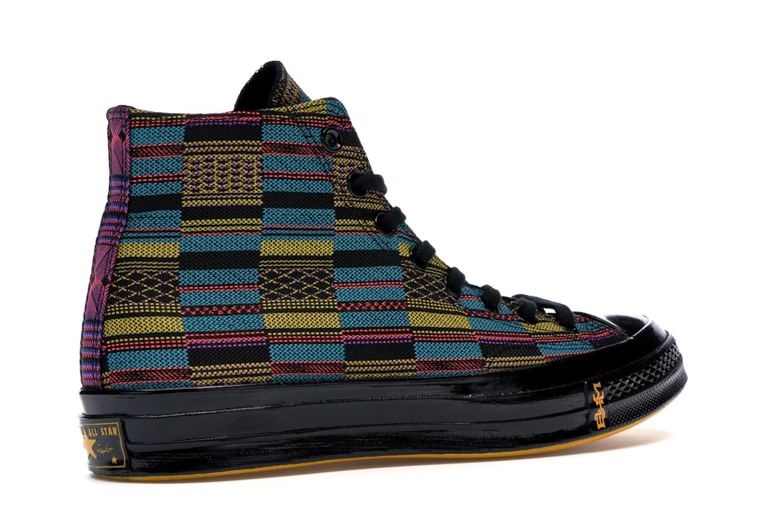 Converse Chuck Taylor All Star 70 Hi BHM Black Multi All Over Print (2019)