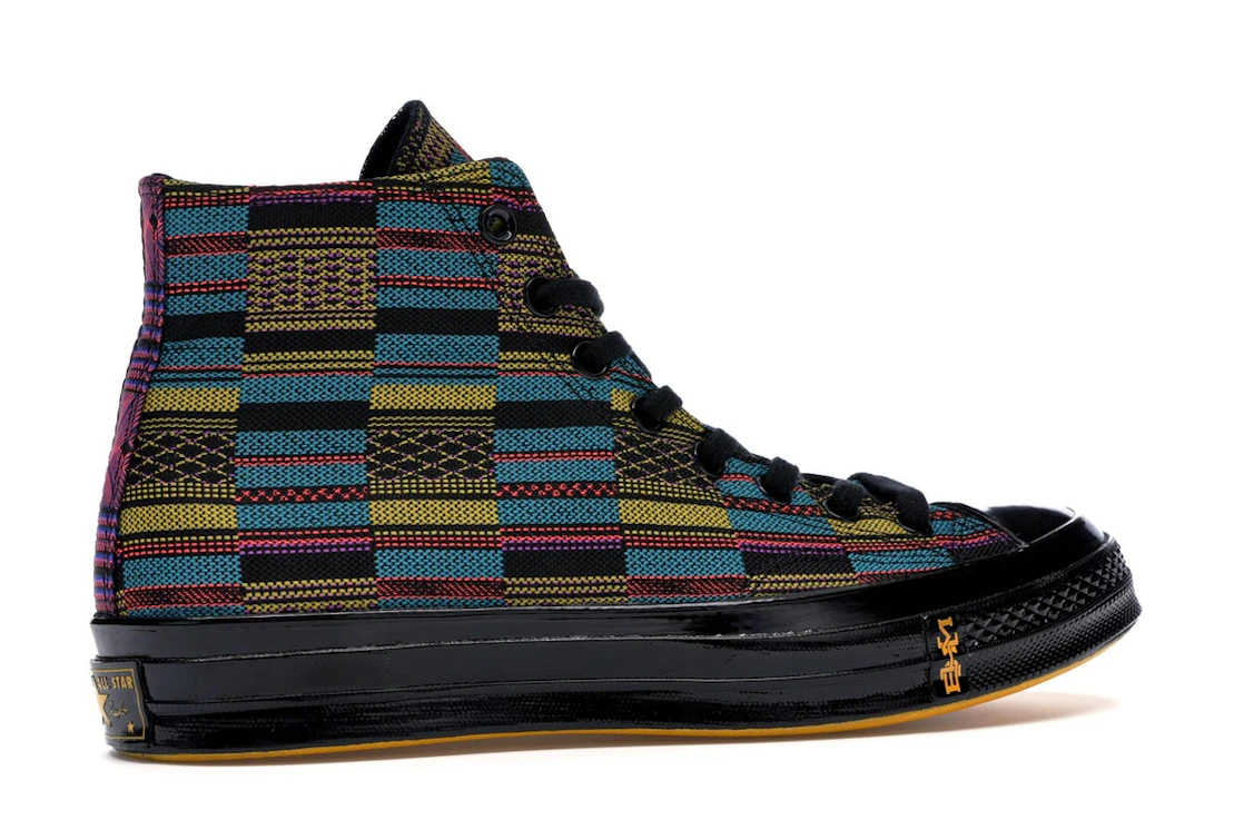 Converse Chuck Taylor All Star 70 Hi BHM Black Multi All Over Print (2019)