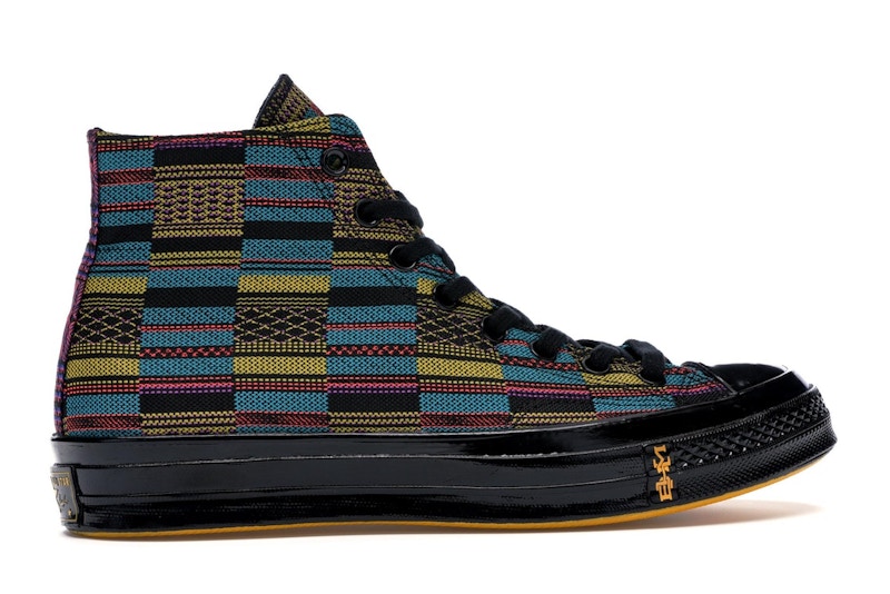 Converse Chuck Taylor All Star 70 Hi BHM Black Multi All Over Print (2019)