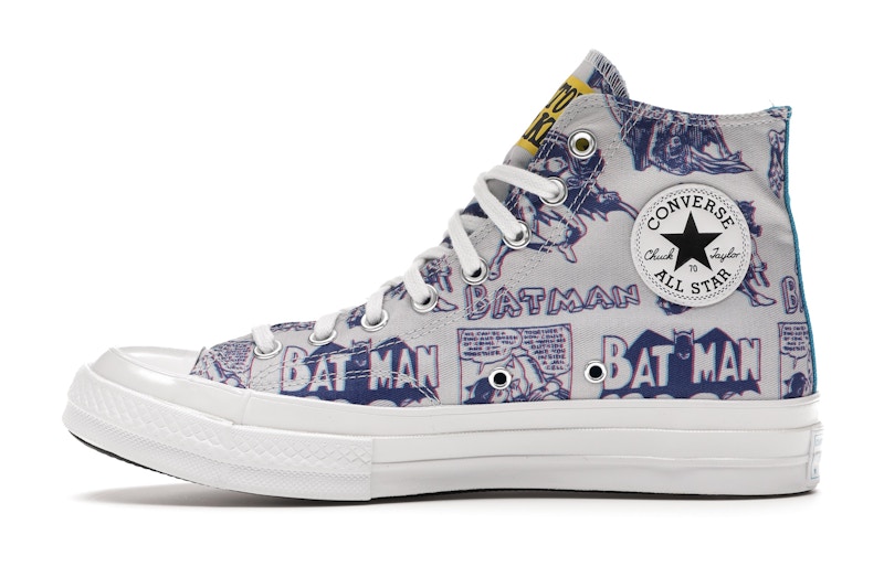 Converse Chuck Taylor All Star 70 Hi Chinatown Market x Batman White