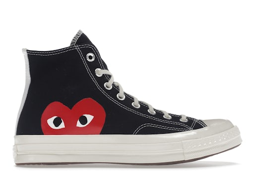 Converse Chuck Taylor All Star 70 Hi Comme des Garcons PLAY Black 0