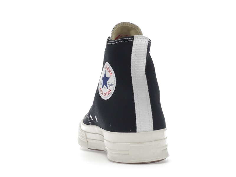 Converse Chuck Taylor All Star 70 Hi Comme des Garcons PLAY Black