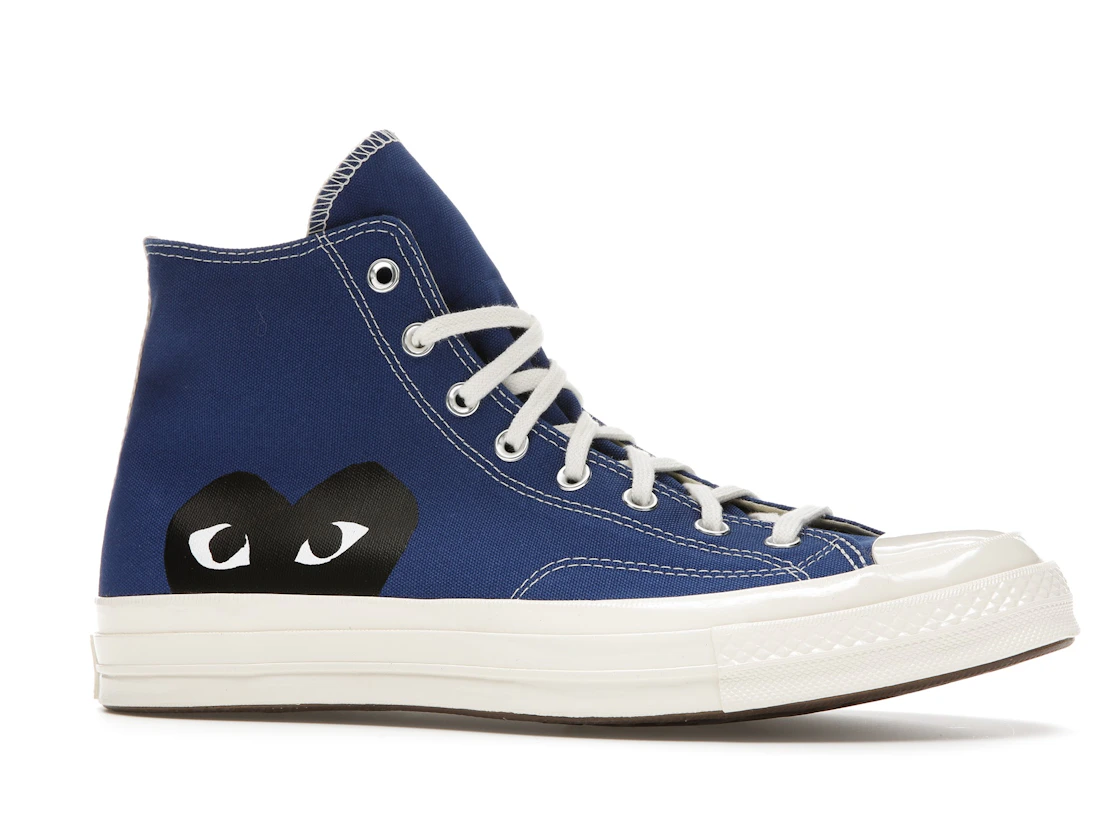Converse Chuck Taylor All Star 70 Hi Comme des Garcons PLAY Blue Quartz