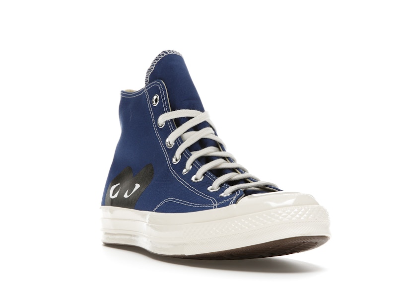 Converse Chuck Taylor All Star 70 Hi Comme des Garcons PLAY Blue Quartz