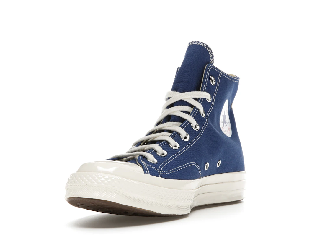 Converse Chuck Taylor All Star 70 Hi Comme des Garcons PLAY Blue Quartz