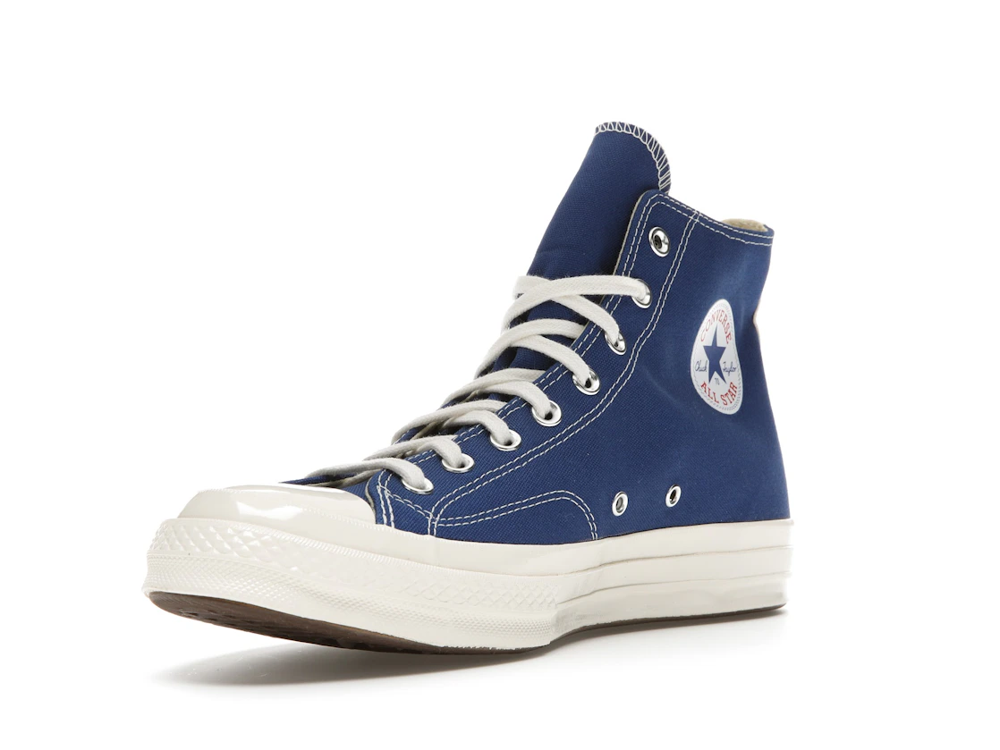 Converse Chuck Taylor All Star 70 Hi Comme des Garcons PLAY Blue Quartz