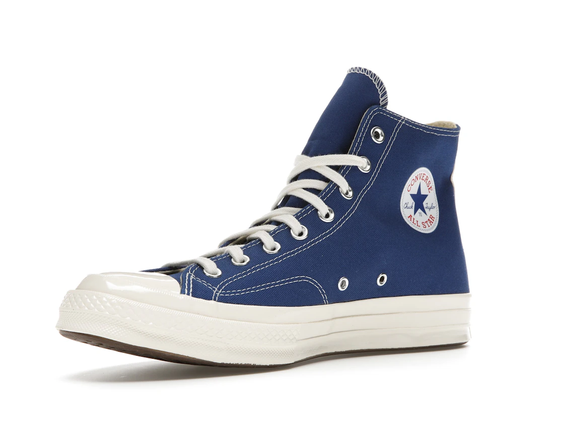 Converse Chuck Taylor All Star 70 Hi Comme des Garcons PLAY Blue Quartz